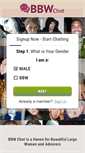 Mobile Screenshot of bbwchat.net